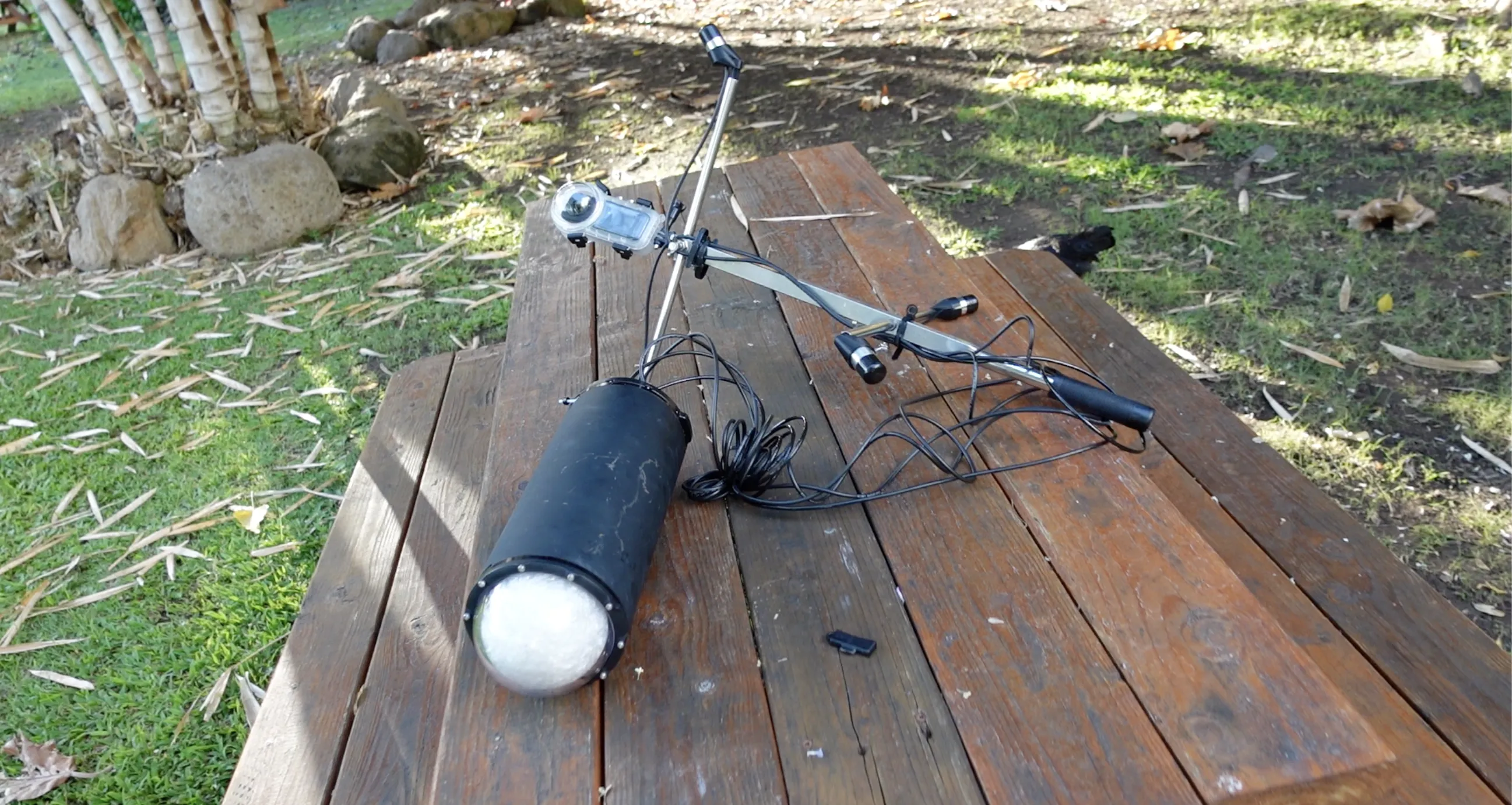 Ambisonic 水下錄音陣列